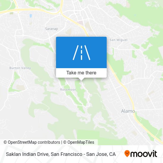 Saklan Indian Drive map