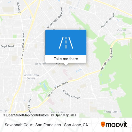 Mapa de Savannah Court