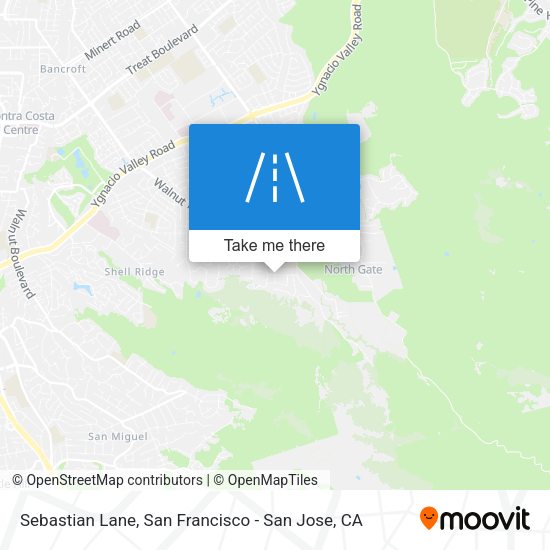 Mapa de Sebastian Lane