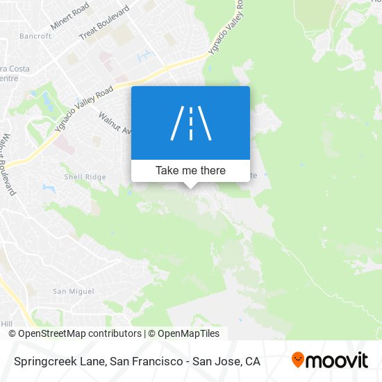 Mapa de Springcreek Lane