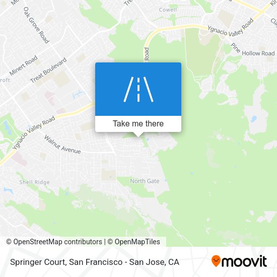 Mapa de Springer Court