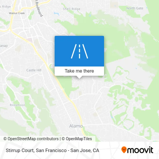 Stirrup Court map