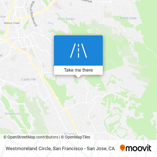 Westmoreland Circle map