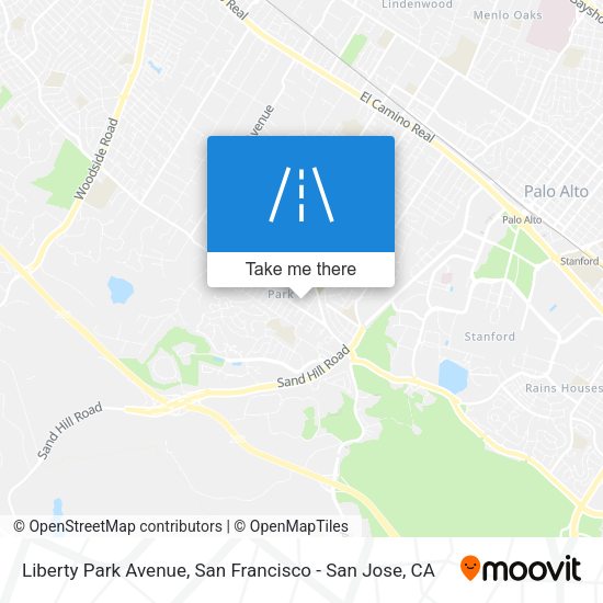 Mapa de Liberty Park Avenue