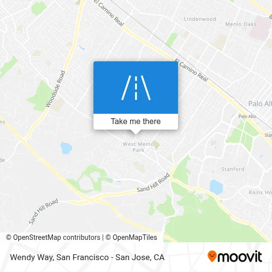 Wendy Way map