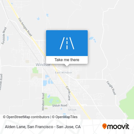 Mapa de Alden Lane