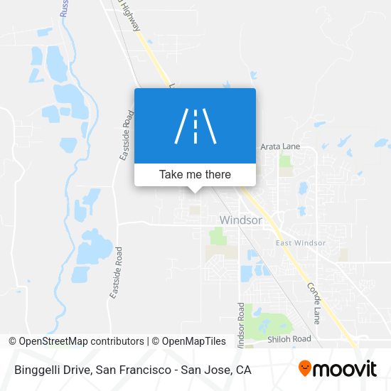 Mapa de Binggelli Drive