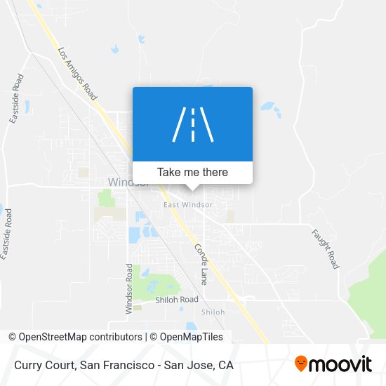 Mapa de Curry Court