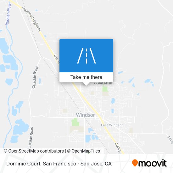 Mapa de Dominic Court