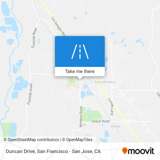 Duncan Drive map