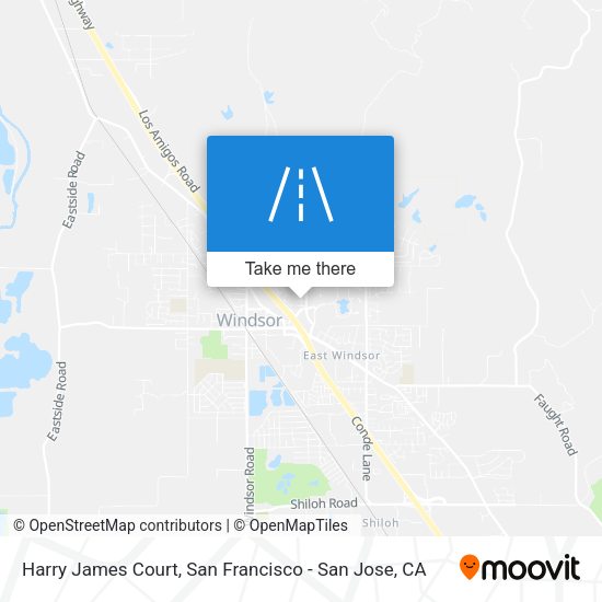 Harry James Court map
