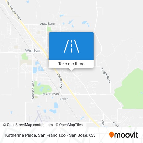 Mapa de Katherine Place
