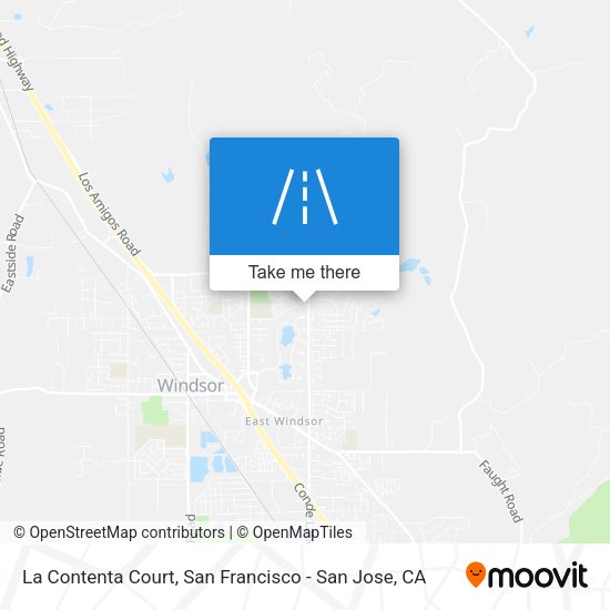 La Contenta Court map