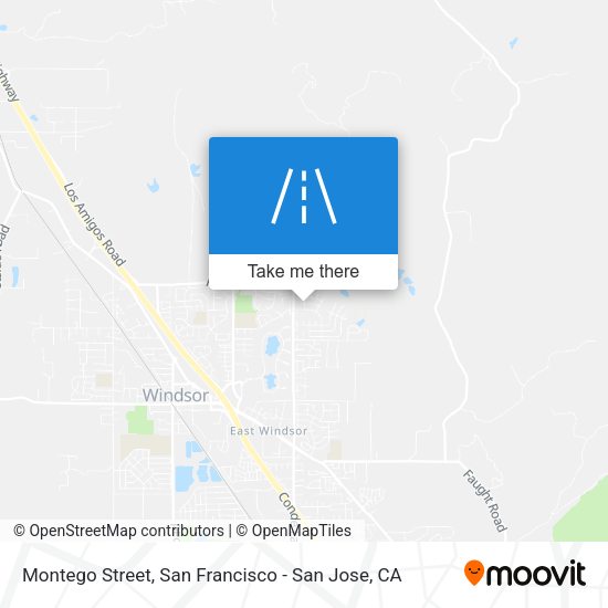 Montego Street map