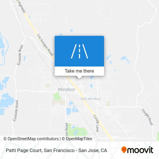 Mapa de Patti Page Court