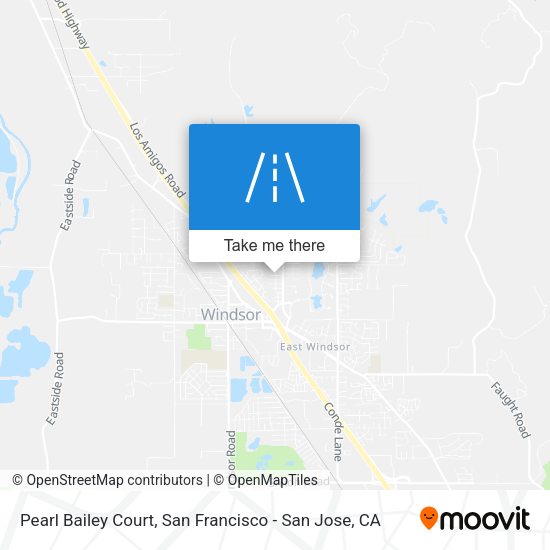 Mapa de Pearl Bailey Court
