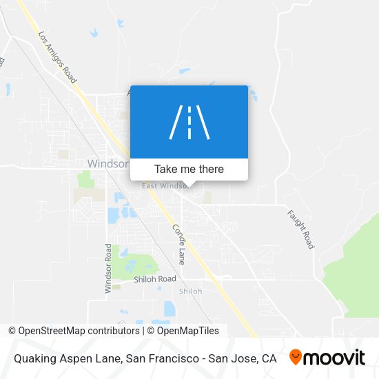 Mapa de Quaking Aspen Lane