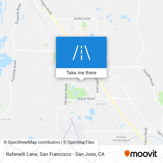 Rafenelli Lane map