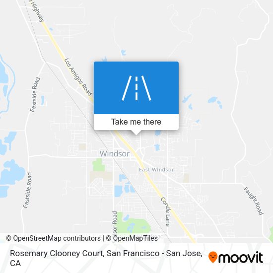 Rosemary Clooney Court map