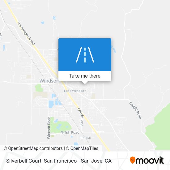 Silverbell Court map