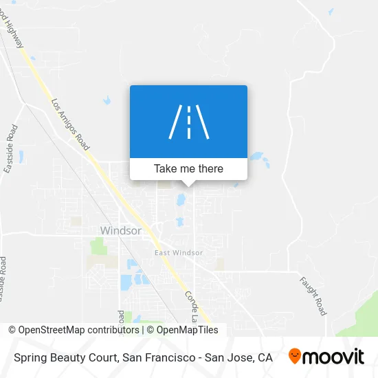 Spring Beauty Court map
