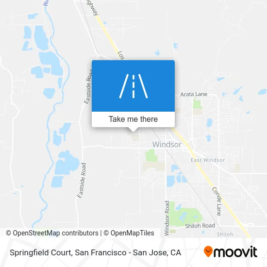 Springfield Court map