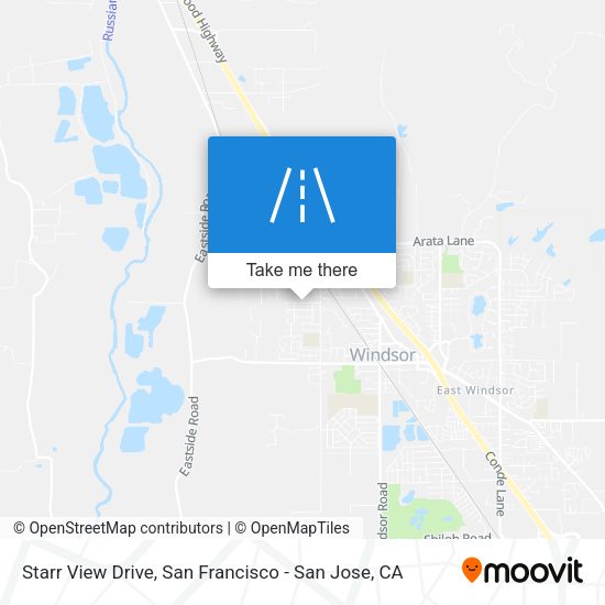 Starr View Drive map