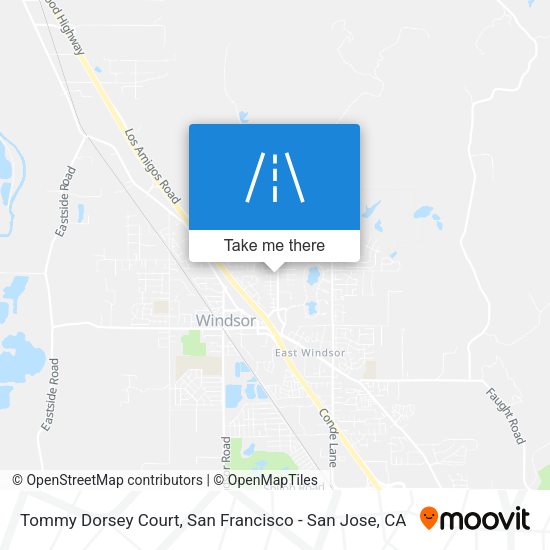 Mapa de Tommy Dorsey Court