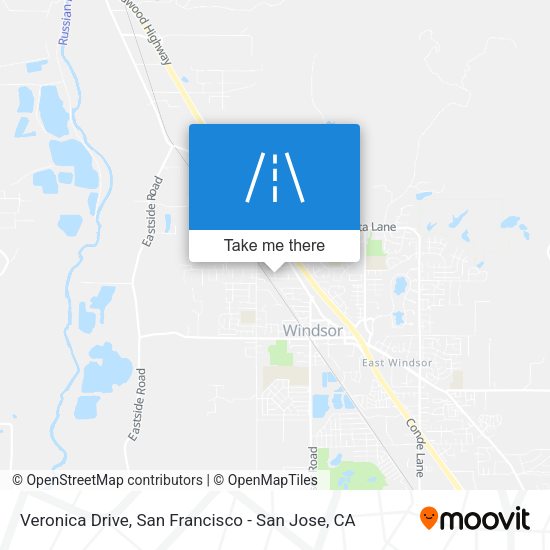 Mapa de Veronica Drive