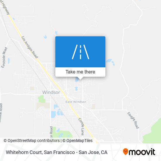 Mapa de Whitehorn Court