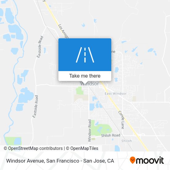 Mapa de Windsor Avenue