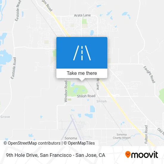 9th Hole Drive map