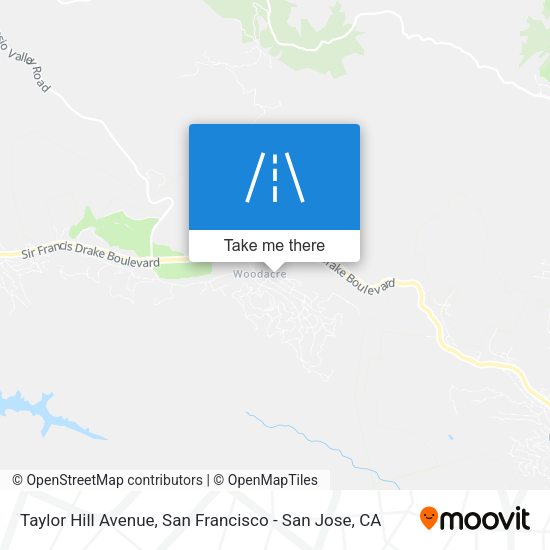 Mapa de Taylor Hill Avenue