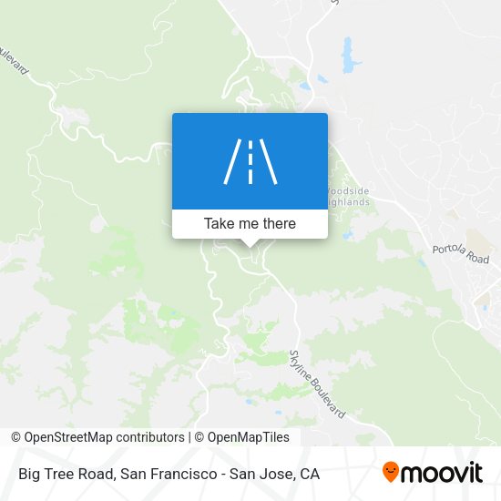 Mapa de Big Tree Road