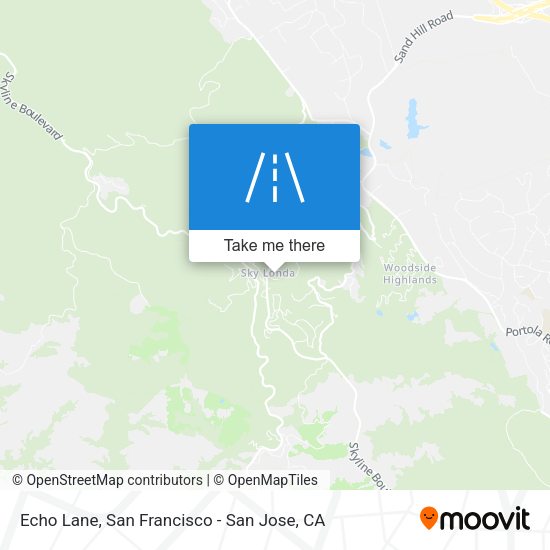 Mapa de Echo Lane
