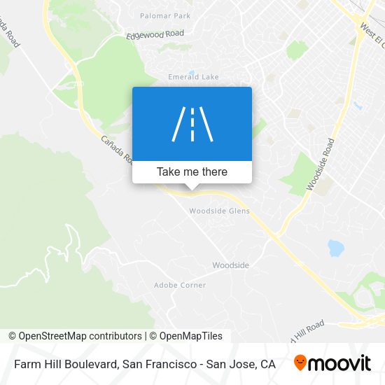 Mapa de Farm Hill Boulevard