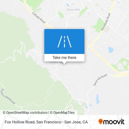 Mapa de Fox Hollow Road