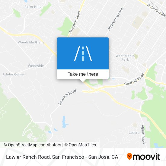 Mapa de Lawler Ranch Road