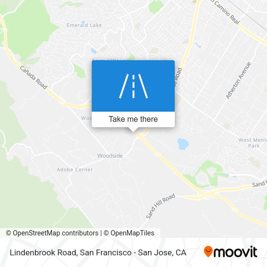 Mapa de Lindenbrook Road