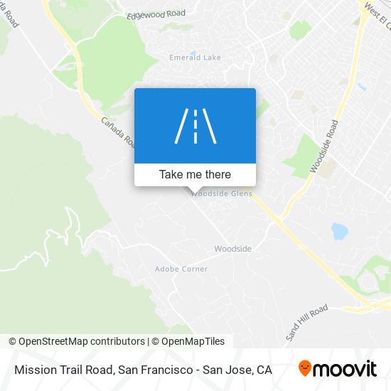 Mapa de Mission Trail Road