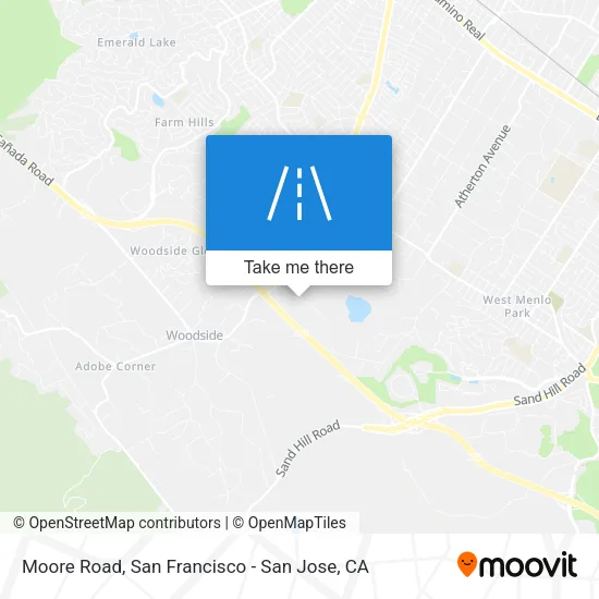 Moore Road map
