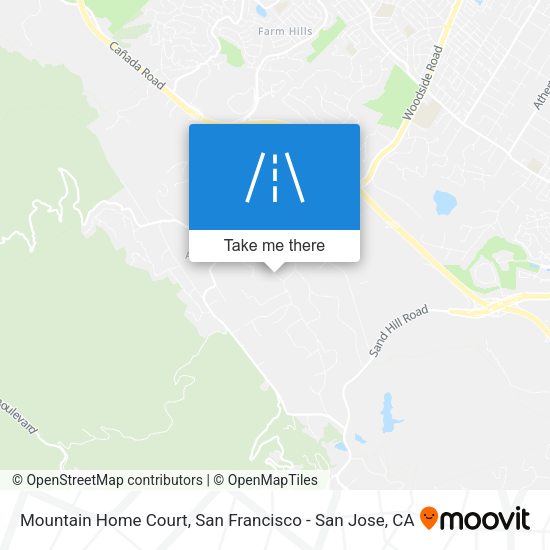 Mapa de Mountain Home Court