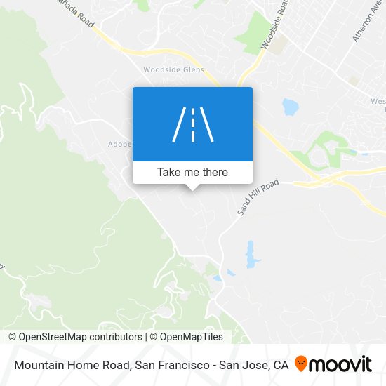 Mapa de Mountain Home Road