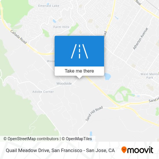 Mapa de Quail Meadow Drive