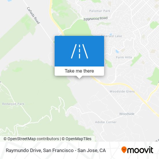 Raymundo Drive map