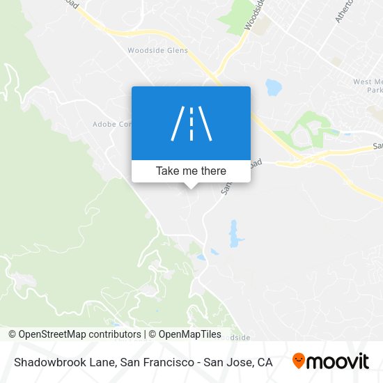 Mapa de Shadowbrook Lane