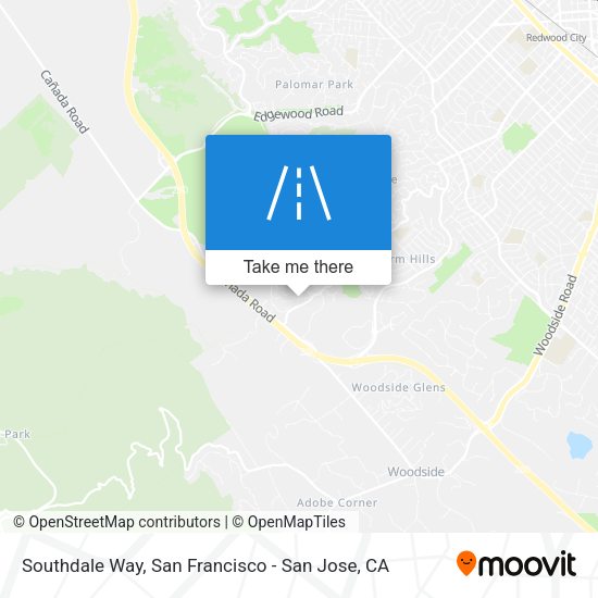 Southdale Way map