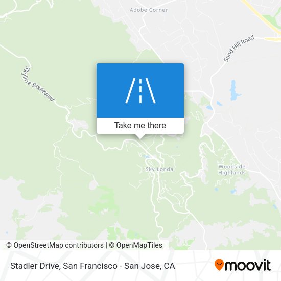 Mapa de Stadler Drive
