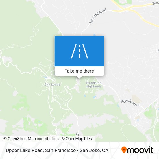 Mapa de Upper Lake Road