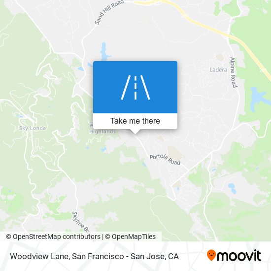 Woodview Lane map